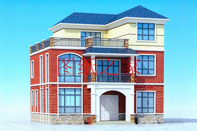 3款占地110平方米多臥室設計的別墅設計圖，人口再多也住的下！