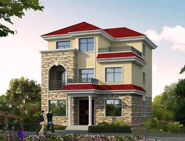 推薦2款開間都是10米的農(nóng)村別墅設(shè)計圖，豪華大氣，一款二層結(jié)構(gòu)，一款三層結(jié)構(gòu)，真的很實用。