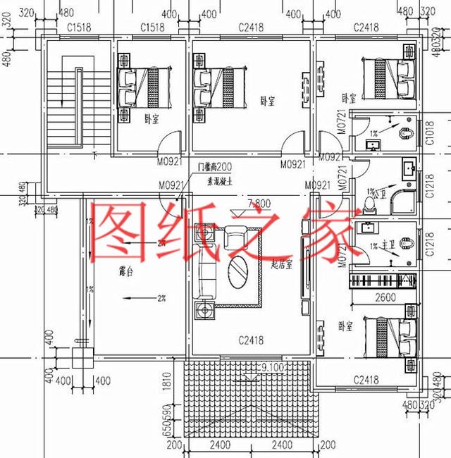 分享4套三層新農村自建房，180平多臥室，建成之后肯定給你長臉！