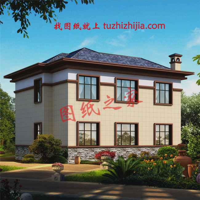 新農(nóng)村二層樓房圖片造價(jià)12萬(wàn)，挑一套回家建房吧！