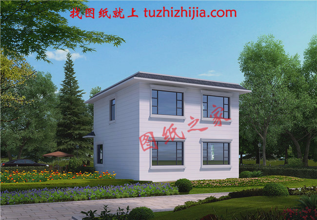 新農(nóng)村二層樓房圖片造價(jià)12萬(wàn)，挑一套回家建房吧！