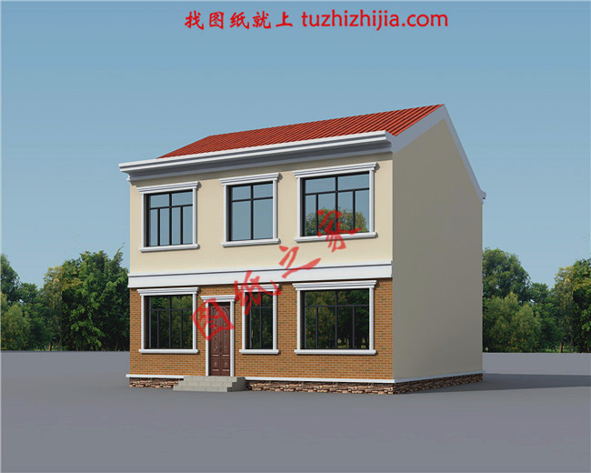 新農(nóng)村二層樓房圖片造價(jià)12萬(wàn)，挑一套回家建房吧！