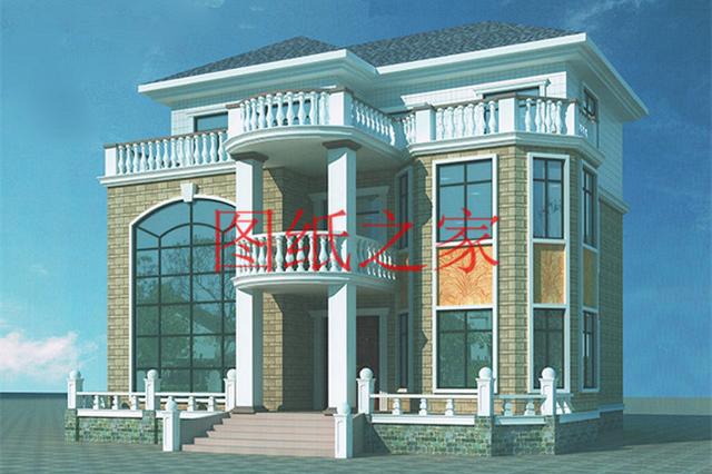 美觀大氣的三層別墅設(shè)計圖，設(shè)計新穎獨特，您理想的選擇！