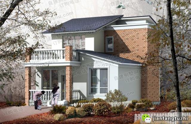 4款造價低，占地小，別墅設計圖（含建筑結構水電圖）