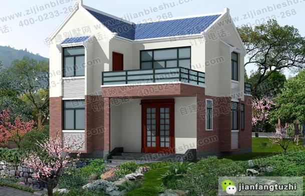 4款造價低，占地小，別墅設計圖（含建筑結構水電圖）