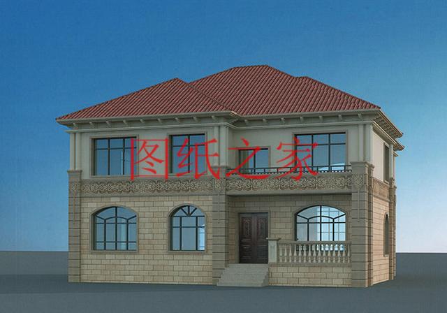 超大戶型，時尚現(xiàn)代的二層別墅設計圖，建成后您一定喜歡