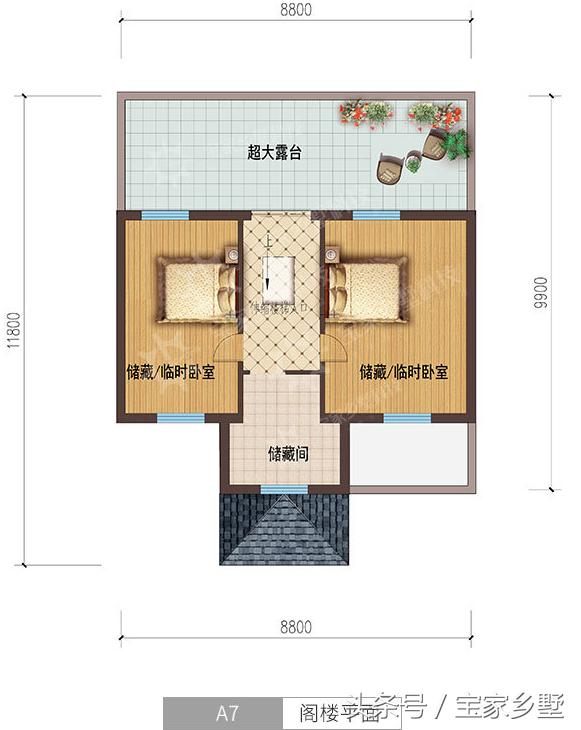 農村自建房占地100平米，滿足您的各種需求