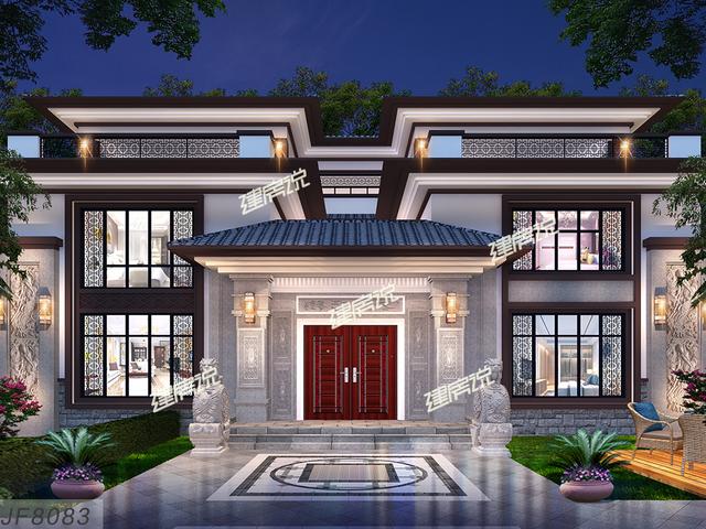 豪華中式別墅設計圖，獨特建筑讓人羨慕不已！