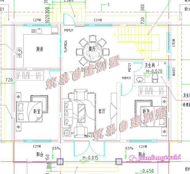 8套130平米二層別墅設計圖，您更喜歡哪一款？