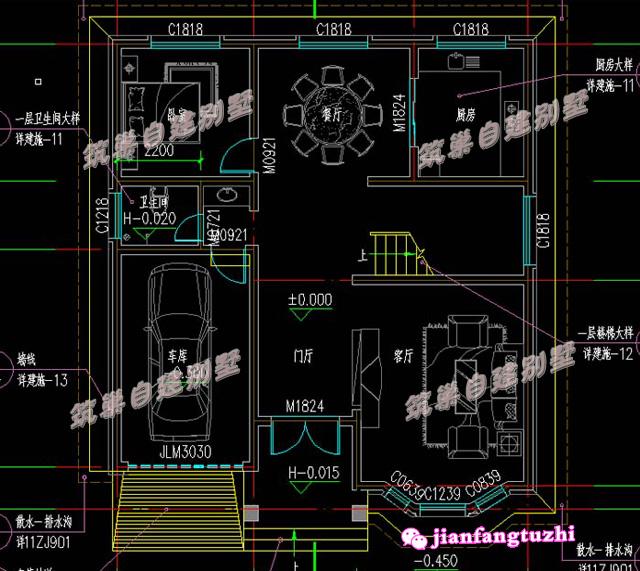 8套130平米二層別墅設計圖，您更喜歡哪一款？