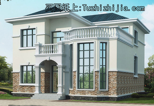 120平米農村房屋設計圖，一到三層別墅戶型都有！