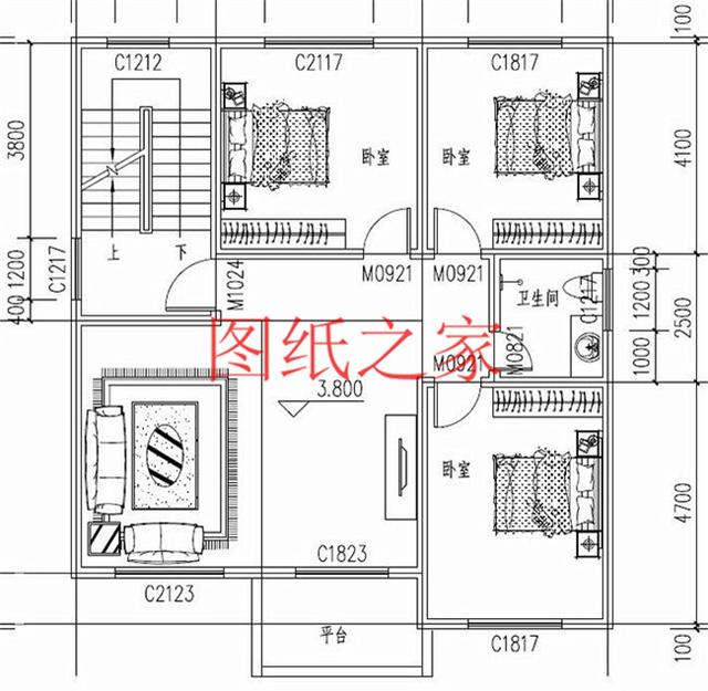 120平米三層別墅設計圖，新穎獨特、簡約大氣，幾十年也不會過時！