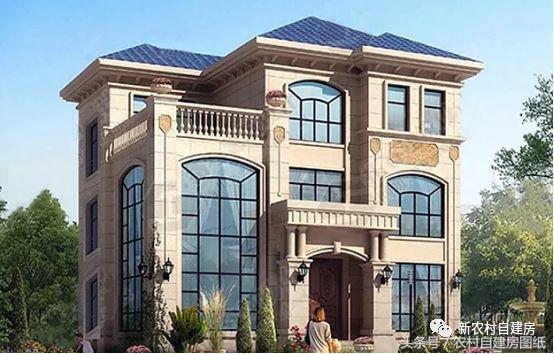 復式三層別墅設計圖，造價低經濟適用，滿足您的豪宅夢！