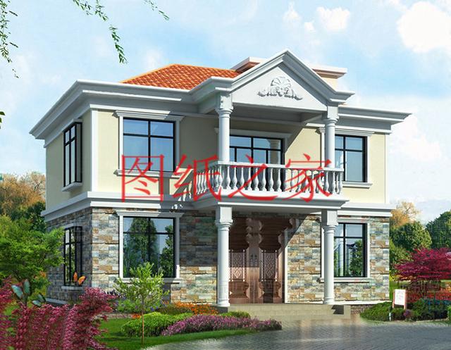 占地100平左右的農村自建房，造價只要20萬，喜歡就收了它吧！