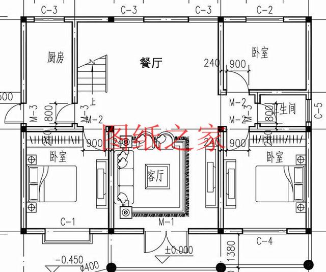 占地100平左右的農村自建房，造價只要20萬，喜歡就收了它吧！