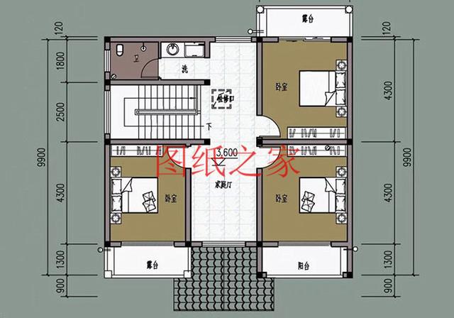 占地100平左右的農村自建房，造價只要20萬，喜歡就收了它吧！