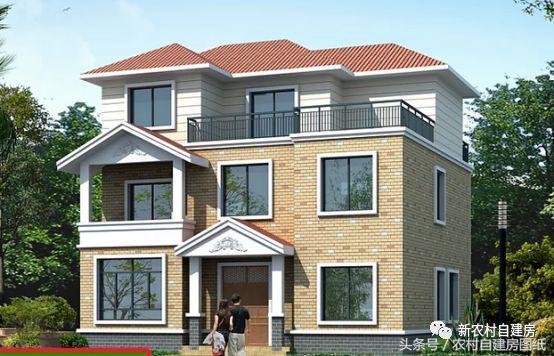 3套經(jīng)典別墅設(shè)計(jì)圖，多間臥室?guī)Э净鸱亢蜁衽_(tái)，造價(jià)只要25萬(wàn)