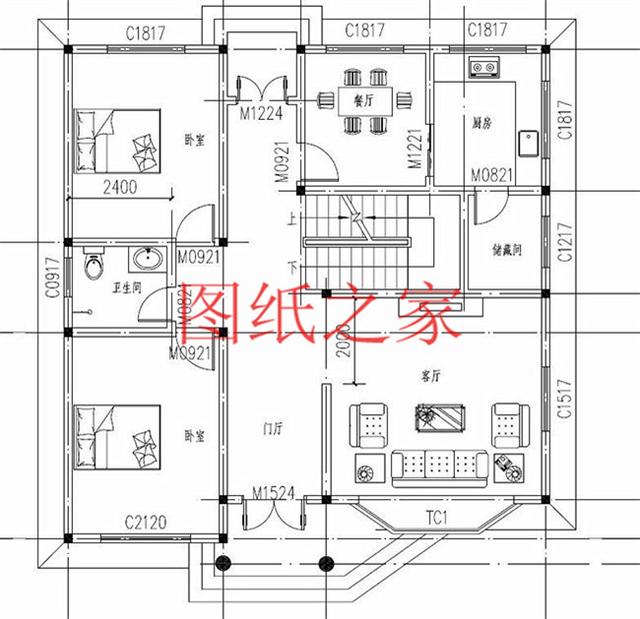 7套占地小的二層別墅設計圖，外觀新穎獨特，適合您的選擇！