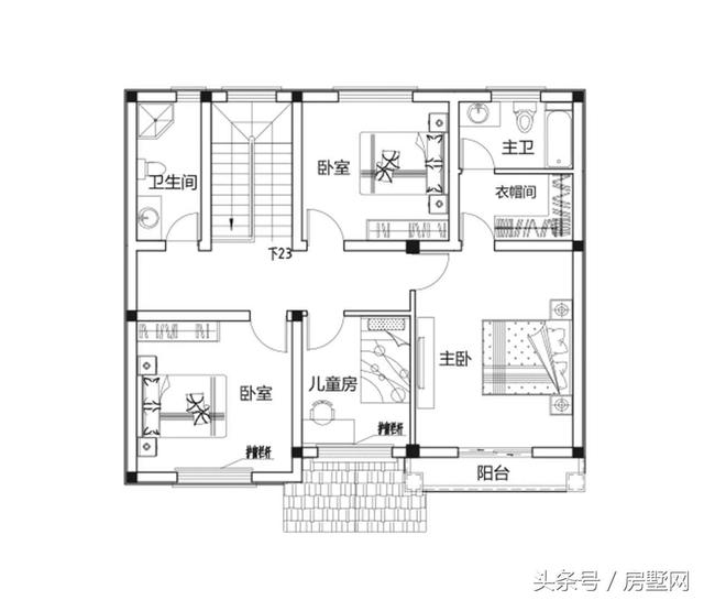 20萬簡裝歐式風格別墅設計圖，精美別致，送您一個不一樣的家
