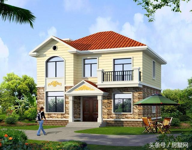 20萬簡裝歐式風格別墅設計圖，精美別致，送您一個不一樣的家