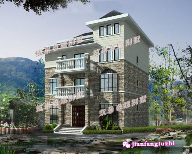 100平米別墅設(shè)計圖，親民的設(shè)計理念，您值得建造