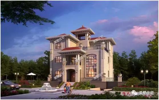 占地120平左右的別墅設計圖，美觀實用，適合每家每戶。