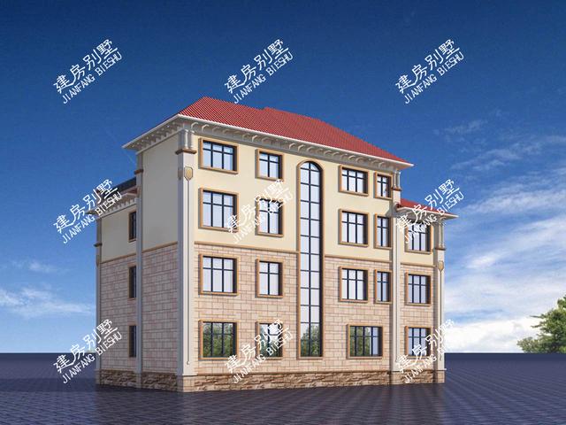 四層別墅設計圖，帶車庫，挑空設計，給您品質生活！