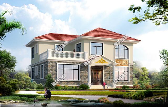 河南小伙25萬建二層小別墅設計圖，您還在等什么？