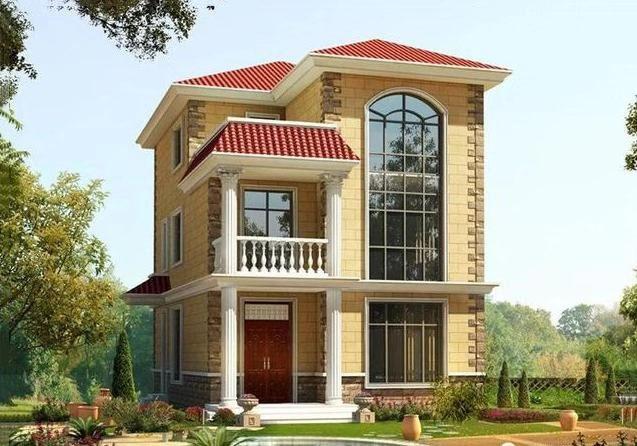 兩款小戶型三層別墅設計圖，值得建造！