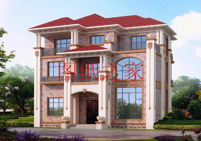 150平造價35萬，3套簡單大氣的三層別墅設計圖，推薦給您！