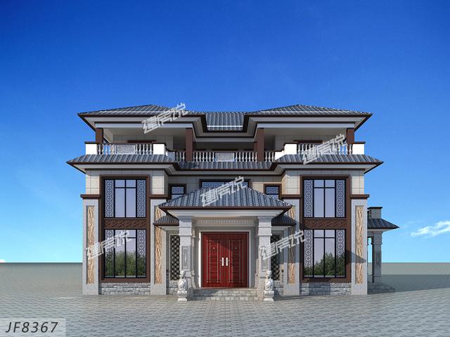 最美中式別墅設計圖，這設計驚艷了。您心動了沒？