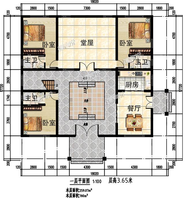 最美中式別墅設計圖，這設計驚艷了。您心動了沒？