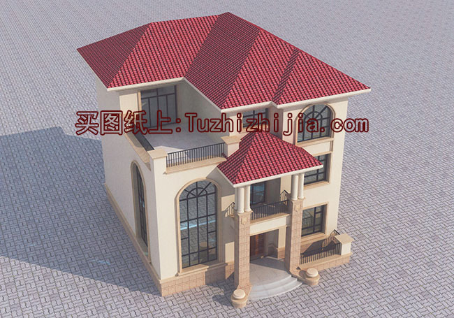 主體造價30萬以內農村建房三層別墅，一般家庭的建房首選！