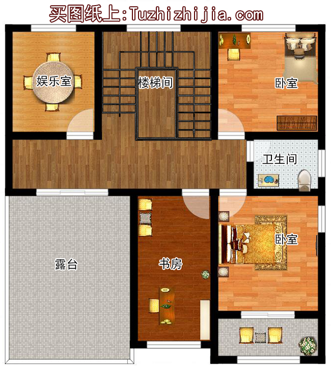 主體造價30萬以內農村建房三層別墅，一般家庭的建房首選！