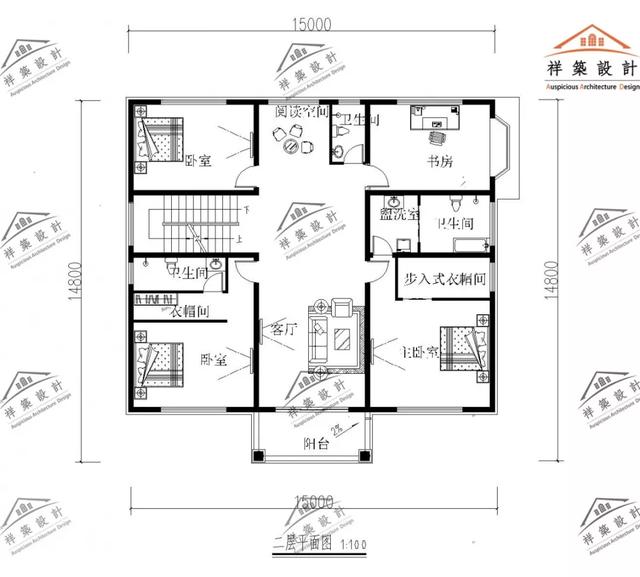 歐式風格別墅設計圖 ，造價低廉，經濟實用型別墅。