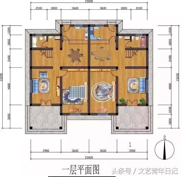幾款徽派風格輕鋼別墅設計圖，值得參考！