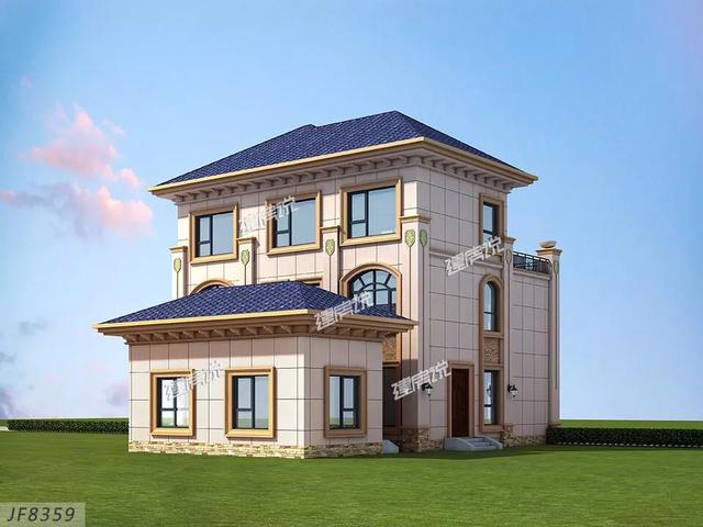 新型別墅設計圖，孝敬父母，讓他們安享晚年。