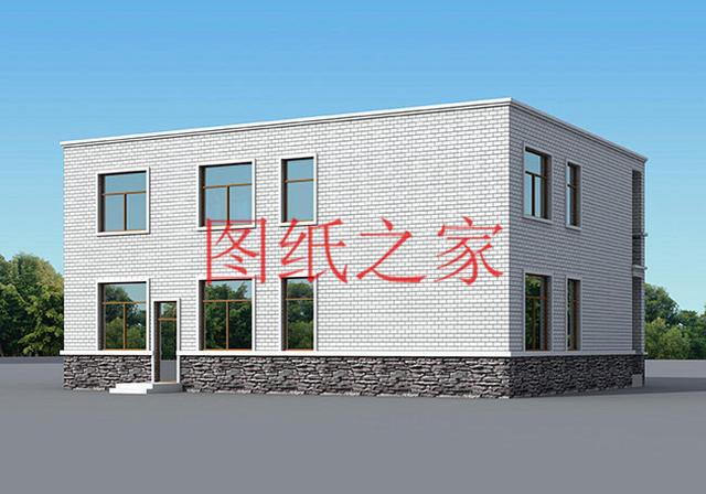 寬敞明亮的二層別墅設計圖，簡約大方、與眾不同！