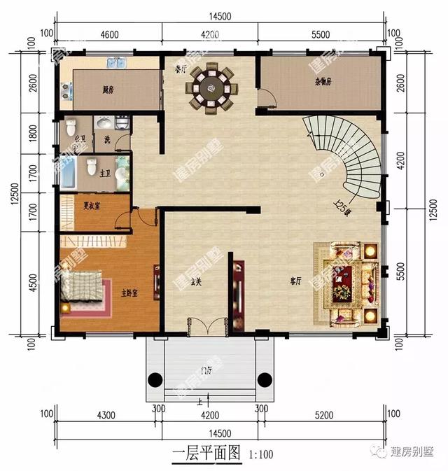 推薦一款四層自建房，獨(dú)特設(shè)計(jì)，外觀新穎，歡迎收藏！
