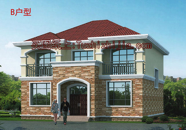 最接地氣的農(nóng)村15萬元二層小樓圖，經(jīng)濟又劃算