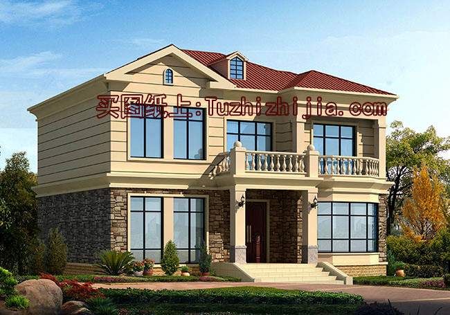 最接地氣的農(nóng)村15萬元二層小樓圖，經(jīng)濟又劃算