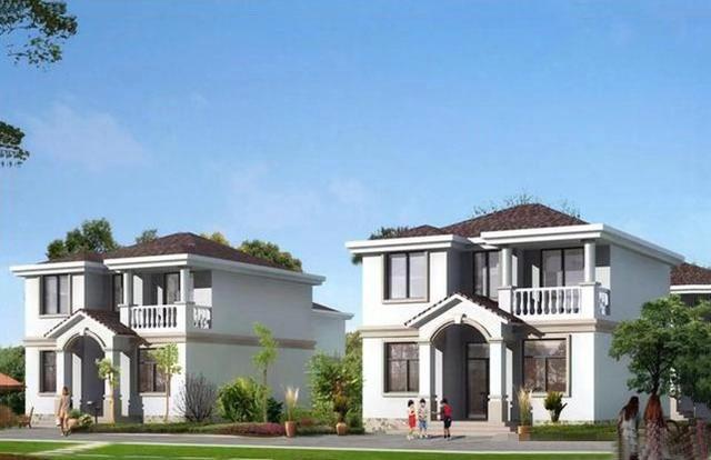 小巧別墅設計圖，五室三廳功能齊全，占地110平米。