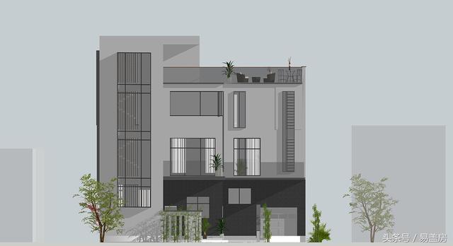 浙江現代別墅設計圖，帶大露臺和超多臥室，羨煞旁人。