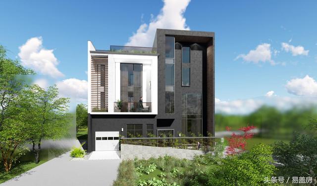 浙江現代別墅設計圖，帶大露臺和超多臥室，羨煞旁人。