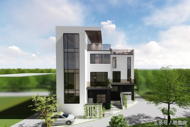 浙江現代別墅設計圖，帶大露臺和超多臥室，羨煞旁人。