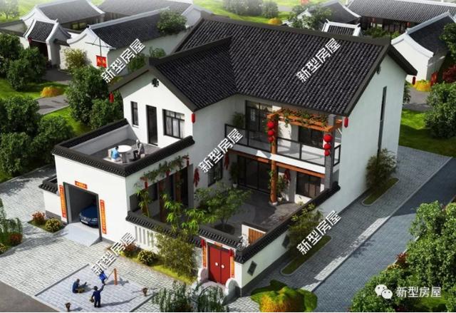 5套小院別墅設計圖，讓您心向往之.....