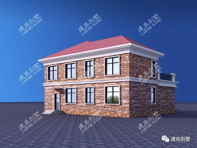 文化石裝飾別墅設計圖，這么美的別墅可不要錯過哦！