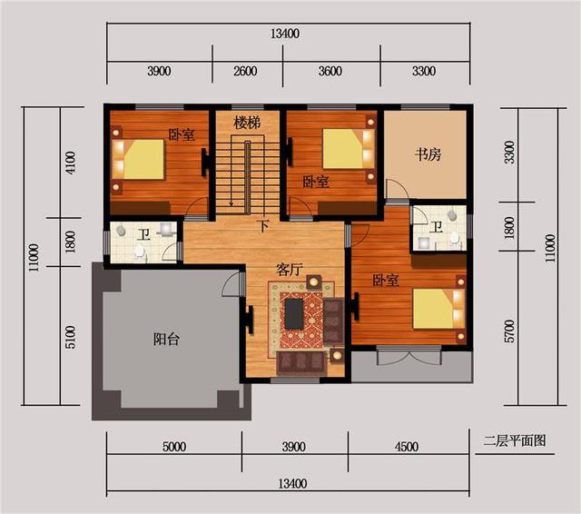 兩層經(jīng)濟(jì)實(shí)用農(nóng)村自建房，5套兩層戶型推薦，您喜歡哪套？