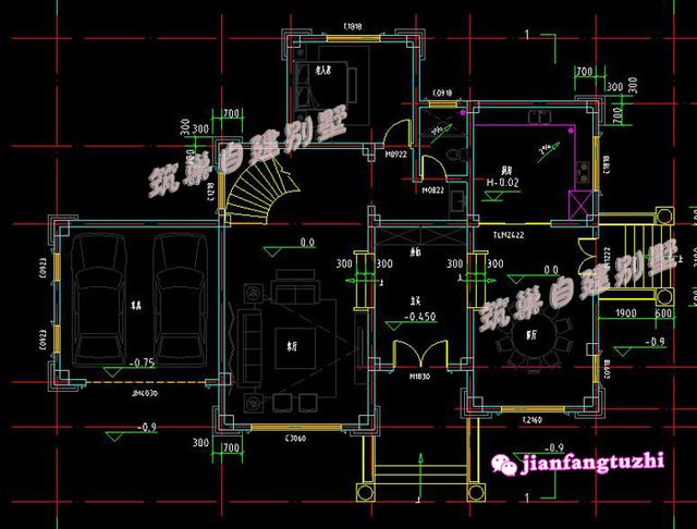 江西農村三層別墅設計圖，絕對是村里羨慕的對象。