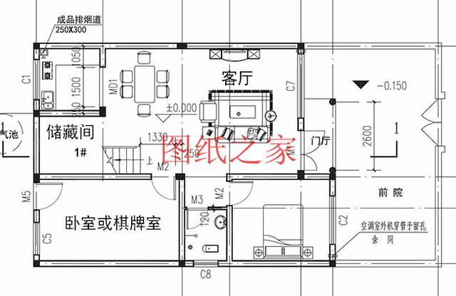 小戶型二層別墅設計圖，只有您想不到沒有我們做不到！